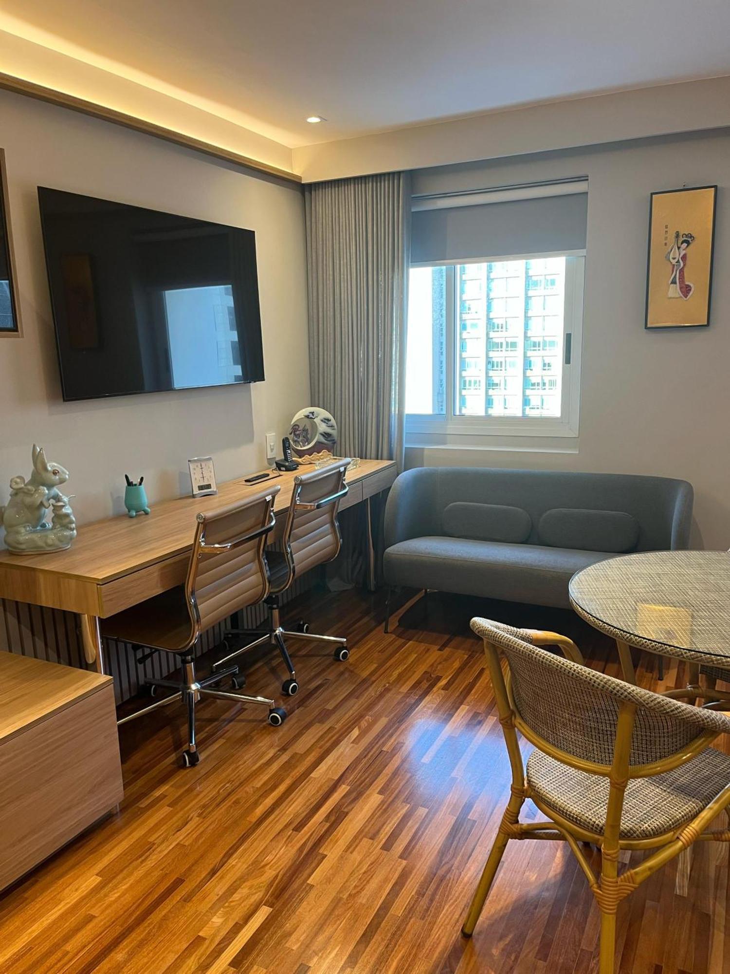 Aparthotel Paraiso Hosp Beneficiencia Port Vaga Cortesia São Paulo Luaran gambar